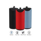 Alto-falante Bluetooth Alto-falante De Música Recarregável Portátil - Vermelho