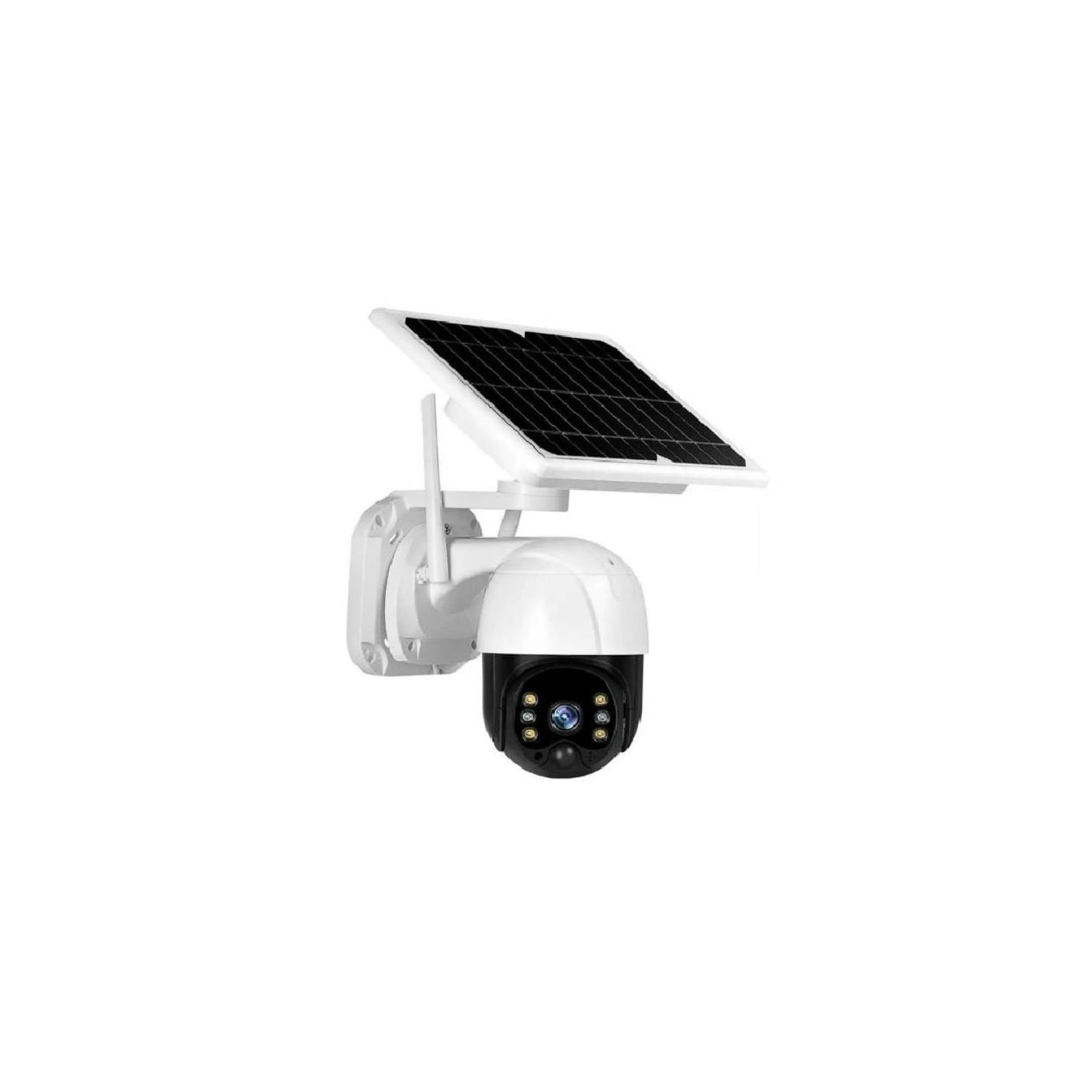 Câmera Ip Solar 360° De Segurança Wi-fi Externa Hd 1080p