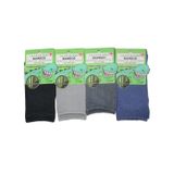 Meias Infantis De Bambu, 6 Pares, Sem Costura, Cores Variadas