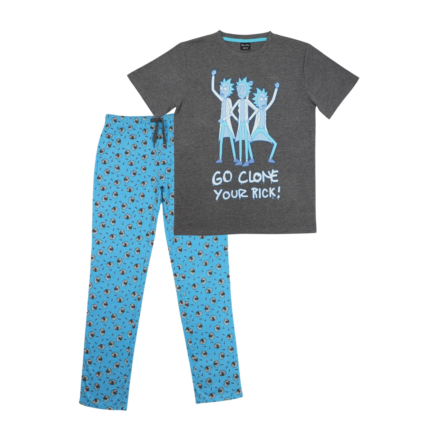 Pijamas Go Clone Blue Rick And Morty Para Meninos