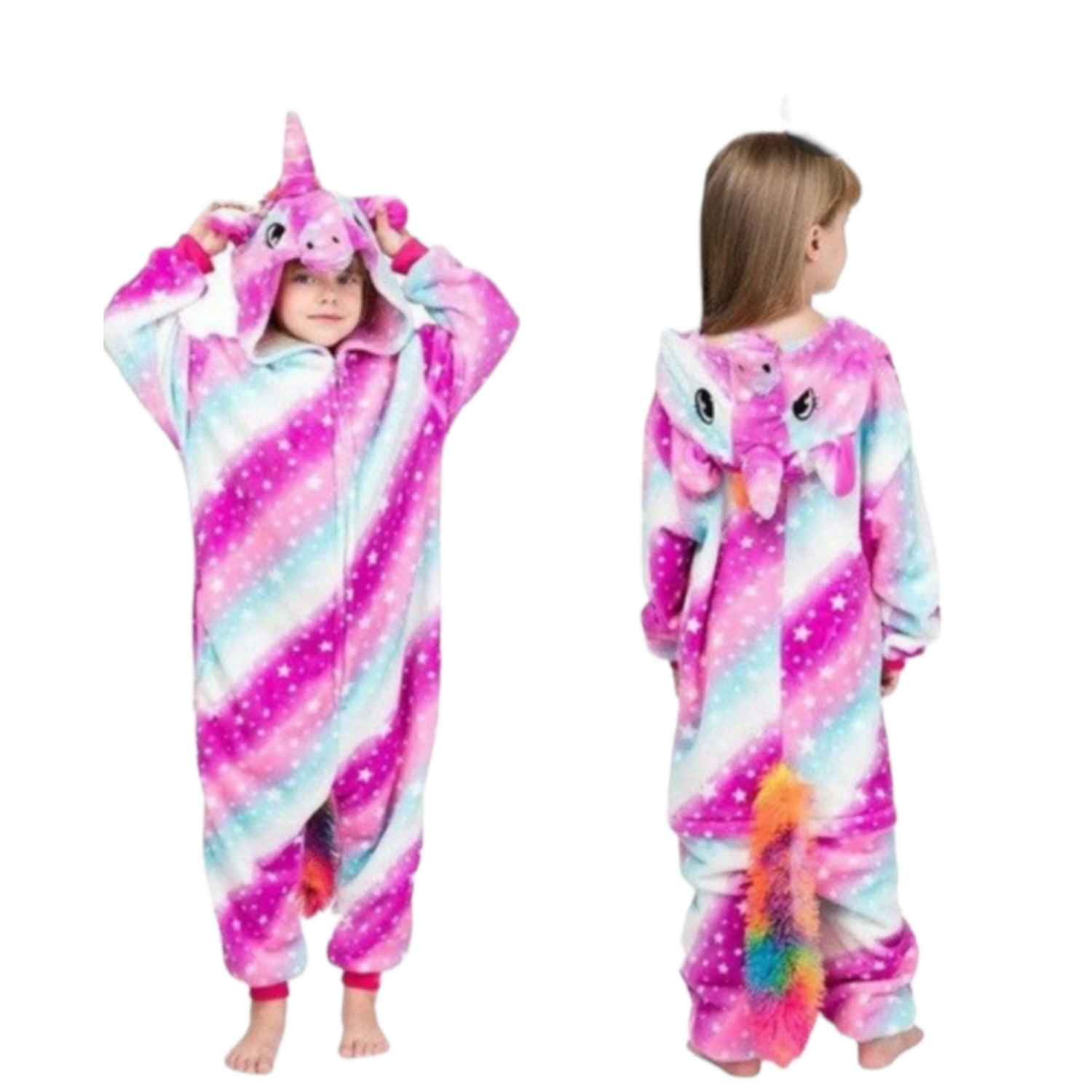 Pijamas E Pijamas Femininos Unicorn Star Fleece