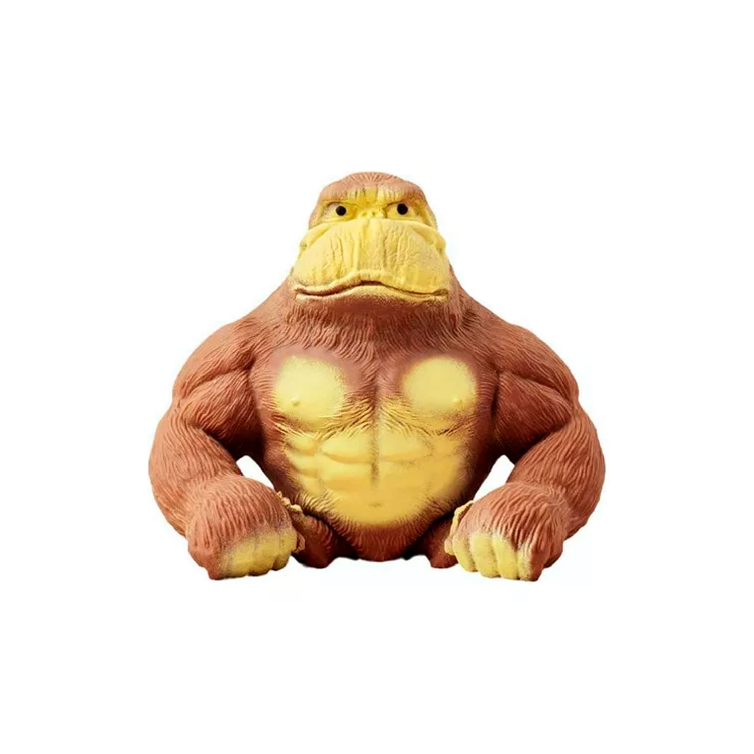 Brinquedo Sensorial Antiestresse Tropical Cargo Gorilla Com 14 Cm De Altura