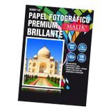 Papel Fotográfico Brilhante Generica 135g 500 Folhas A4