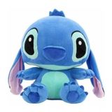 Brinquedo De Pelúcia Baby Stitch Azul 50cm