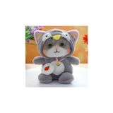 Fantasia De Gato De Pelúcia Kawaii Soft Plush A4 25 Cm