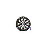 Tabuleiro De Tiro Target Reversível De 41,5 Cm Com 6 Dardos