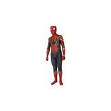 Macacão Costume Super Spider-man Iron Spider Para Crianças E Adultos