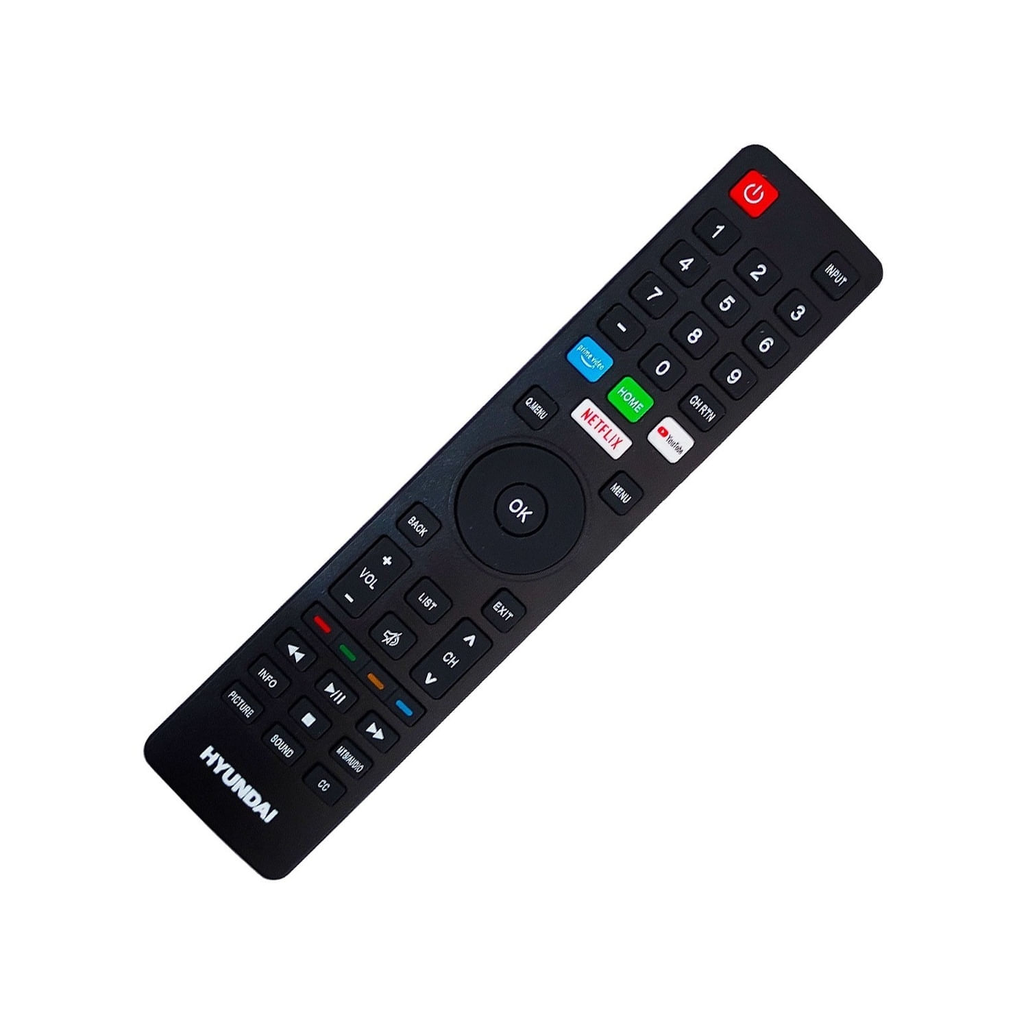 Controle Remoto Hyundai Bhg Smart Tv Full 4k Android