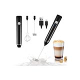 Mini Batedor De Café Portátil Recarregável Milk Frother Usb