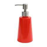 Saboneteira Vermelha Vidro Sabonete Liquido