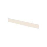 Multiuso De Cozinha Painel De Edição P/ Fechamento Rodapé Connect 120x14x1,5cm Off White - Henn