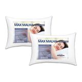 Travesseiro Fibras Siliconadas Max Malha 2 Unidades P/fronha 50x70cm (50x70) - Ortobom
