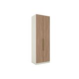 Modulado De Quarto Guarda Roupa C/ 2 Portas E 3 Gavetas Mc03 Seletto Areia/jequitibá - Henn