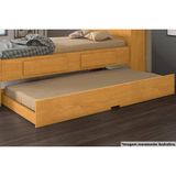 Cama Auxiliar Solteiro Premium Ii Cinamomo - Conquista