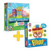 Kit Jogo Eu Sou + Jogo Banco Imobiliário Júnior Jr Estrela