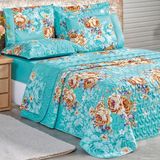 Coxa Cama Solteiro Naturale Estampada Dupla Face 200 Fio