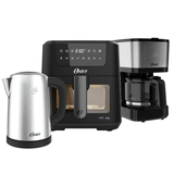 Kit Trio Oster - Fritadeira Clear - Chaleira - Cafeteira - 220v