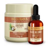 Kit Bio Extratus Banho Creme 250g + Óleo De Coco Umectante
