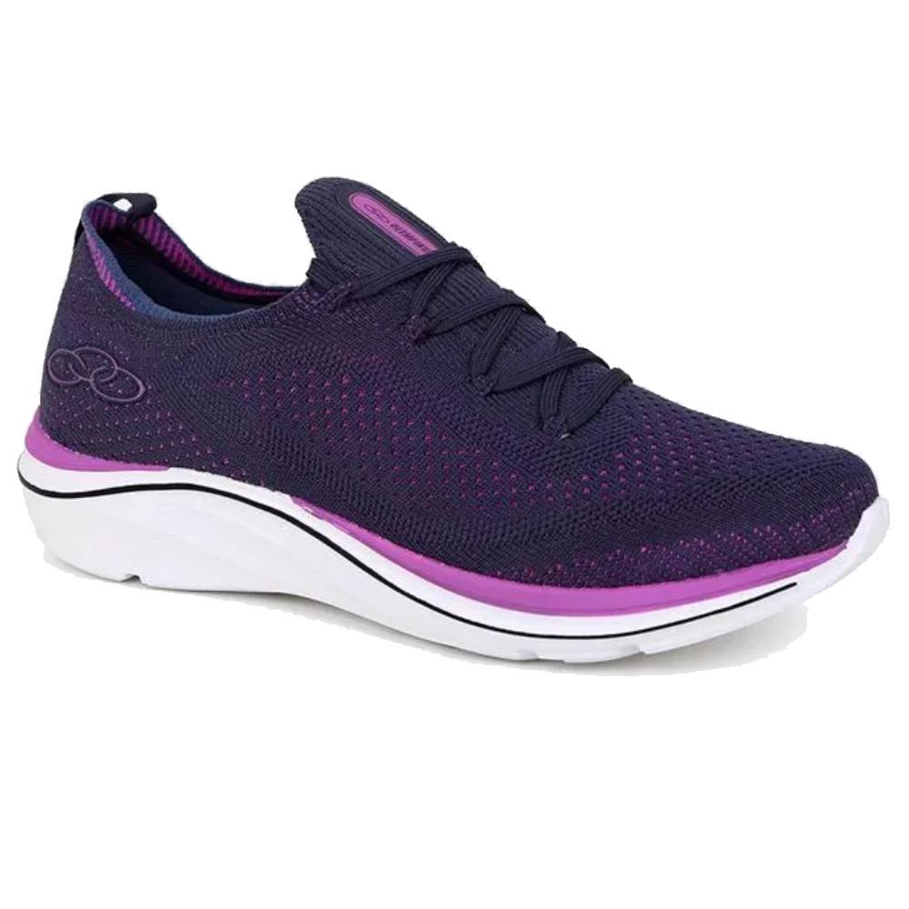 Tênis Olympikus Feminino Run Look Leve Confortável 249 Roxo 35