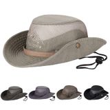 Chapéu De Pesca Sun Hat Obling Upf 50+ Com Aba Larga