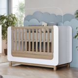 Berço Mini Cama 2 Em 1 Aconchego Branco/jequitibá