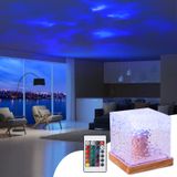 Projetor De Teto Haidoliang Ocean Wave Rgb Aurora Lamp