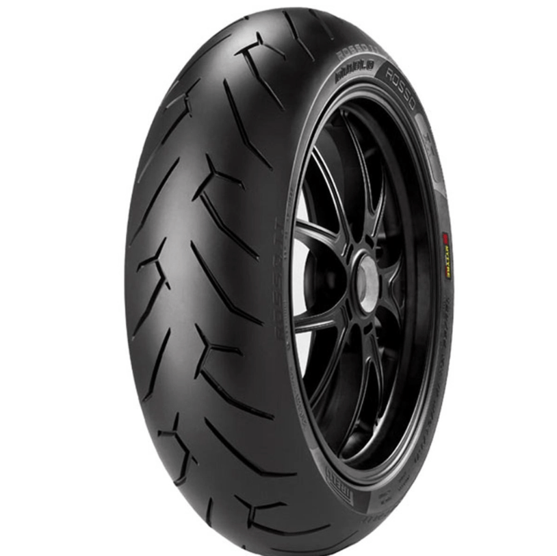 Pneu Traseiro Para Moto Pirelli Aro 17 180-55zr17m-ctl 73w Diablo Rosso 2-r