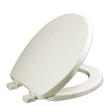 Assento Oval em Resina Termofixa  Soft Close Evolution Tupan Cinza
