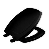 Assento em Resina Termofixa Soft Close para Louça Thema Tupan Preto