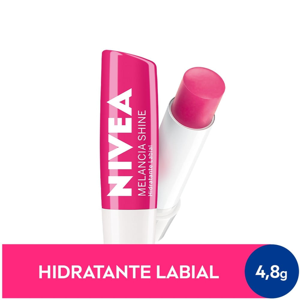 Nivea Hidratante Labial Melancia Shine 4,8 G