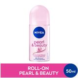 Nivea Desodorante Antitranspirante Roll On Pearl &amp; Beauty 50ml