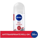 Nivea Desodorante Antitranspirante Roll On Dry Comfort 50ml