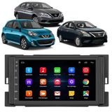 Kit Multimídia March Versa Sentra Android 7 Pol 2/16gb - 701kb Firstoption