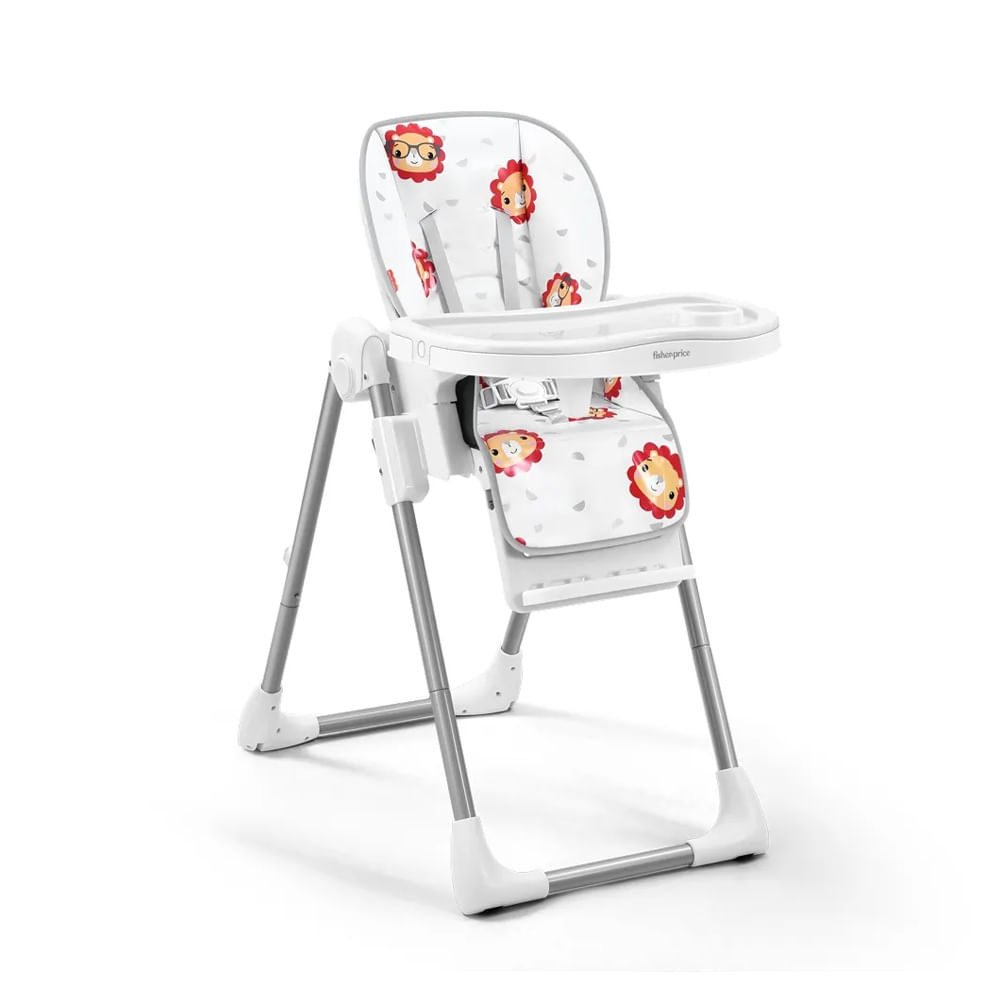 Cadeira Alta De Alimentação Chefs Chair Cinza Fisher-price - Bb380