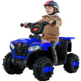 Quadriciclo Eletrico Infantil 6v Zippy Toys [cor: Azul]
