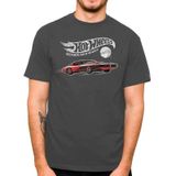 Camiseta Hot Wheels Cinza P - Fun Divirta-se