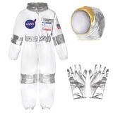 Traje De Astronauta Nuehoryu Nasa Pilot Para Crianças De 5 A 7 Anos