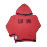 Casaco Infantil Menino Vermelho Tamanho 8 - Kyly