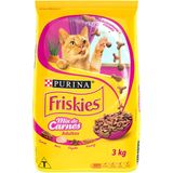 Nestlé Purina Friskies Ração Seca Para Gatos Adultos Mix De Carnes 3kg