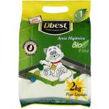 Areia Higiênica Dbest Bio Fina 2 Kg
