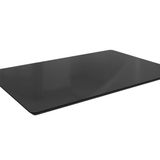 Tampo De Mesa De Jantar Com Vidro 120x80 Preto