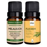 Kit Óleo Melaleuca + Óleo Vegetal Alecrim 10ml Natural