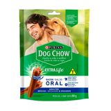 Petisco Purina Dog Chow Extra Life Saúde Oral para Cães de Médio e Grande Porte 80 g