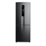 Geladeira Electrolux Frost Free Inverter 490l Com Autosense Inverse Black Inox Look (ib7b) 127 V