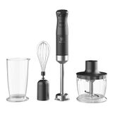 Mixer 3 Em 1 Electrolux Preto 700w Expert Com Haste Em Inox E Tecnologia Truflow Power System (ibp70) 220v