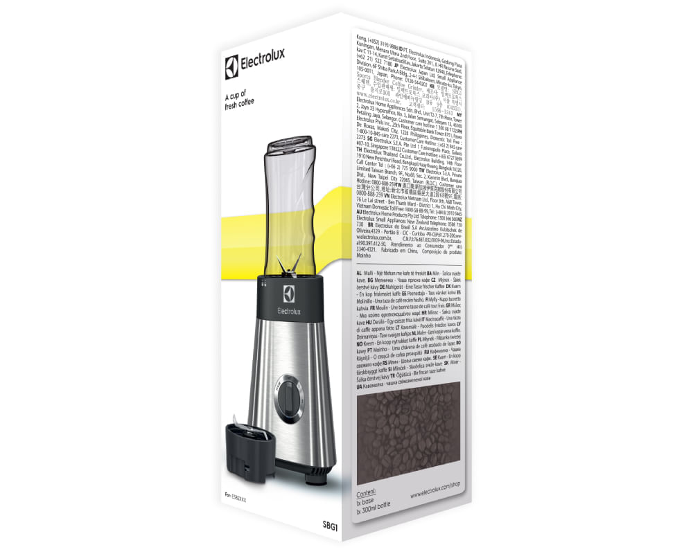 Moedor De Café Para Sport Blender (sbg1) Electrolux Moedor De Café Para Sport Blender (sbg1)