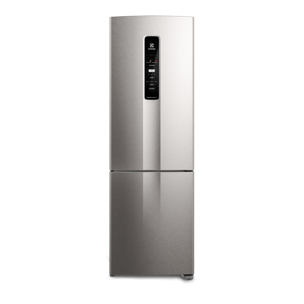 Geladeira Electrolux Frost Free Inverter 400l Autosense Inverse Cor Inox Look (ib45s) 220v