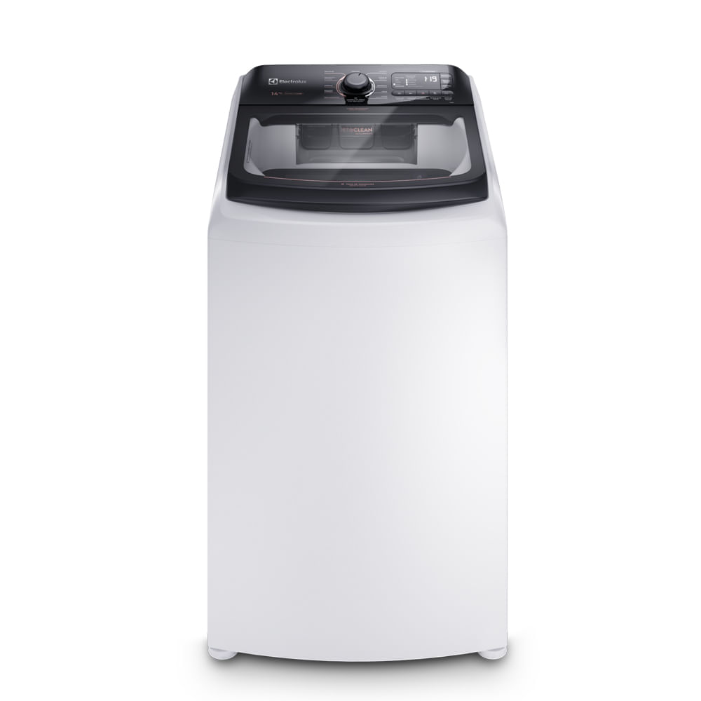 Máquina De Lavar Electrolux 14kg Branca Perfect Care Com Cesto Inox E Jatos Poderosos (lej14) 127v