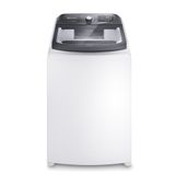 Máquina De Lavar Electrolux 18kg Branca Premium Care Com Cesto Inox E Sem Agitador (lei18) 127v