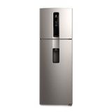 Geladeira Electrolux Frost Free Inverter 389l Água Na Porta Autosense Cor Inox Look (iw43s) 220v